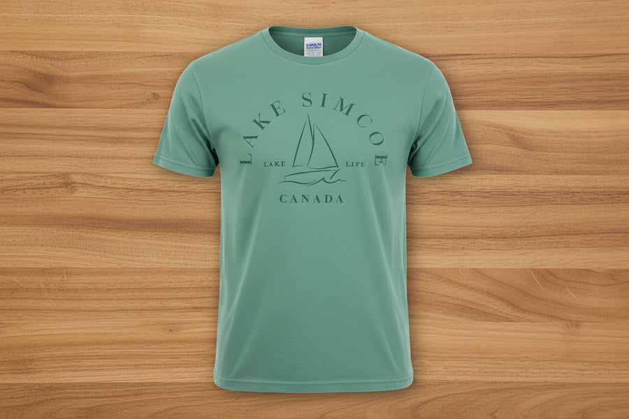Lake Simcoe T-shirt in Green