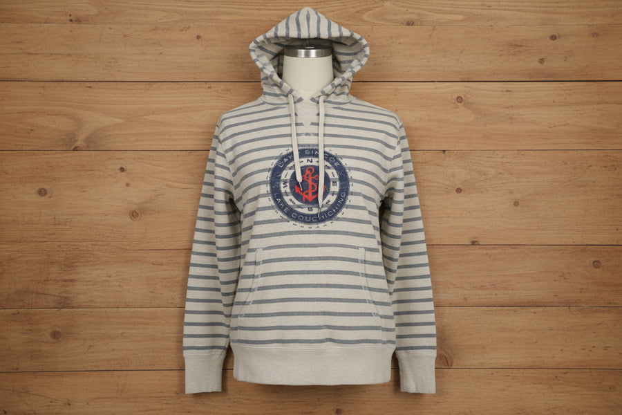 Lake Simcoe/Couchiching Striped Hoodie